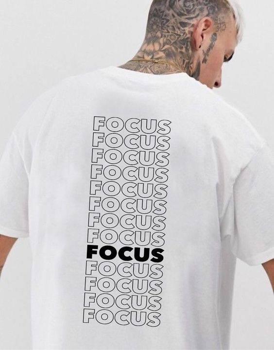 T-shirt imprimé Focus